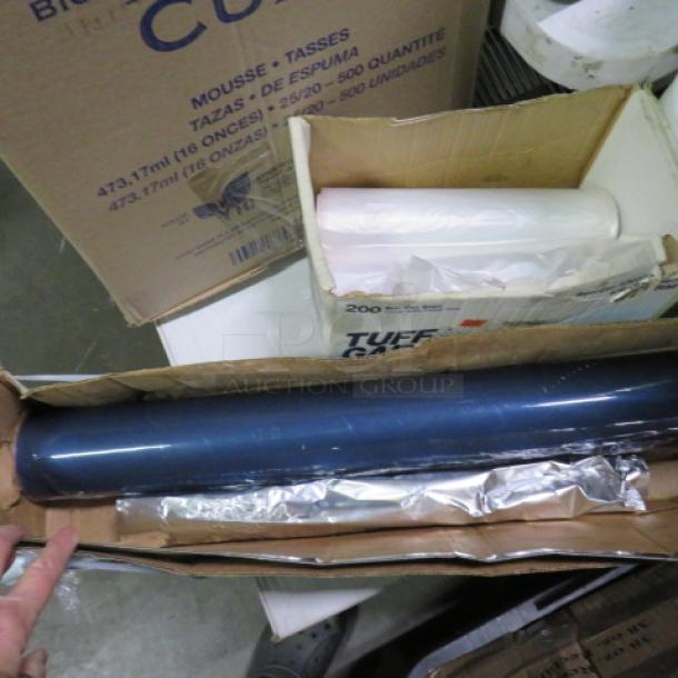 One Lot Of Bags, Foil And Wrap. - Image 1 of 1