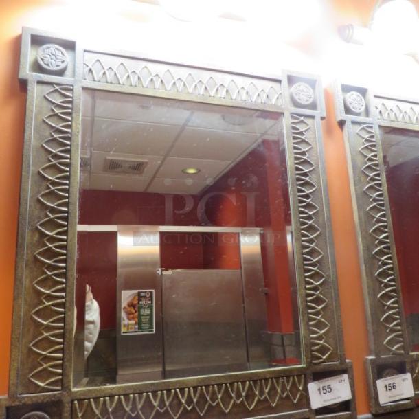 One Wall Mount 27X31.5 Inch Mirror. - Image 1 of 1