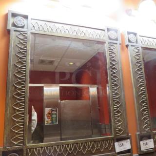 One Wall Mount 27X31.5 Inch Mirror.