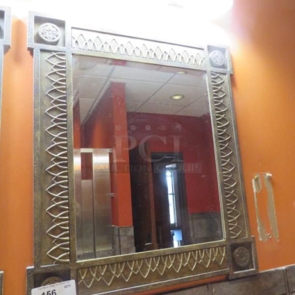One Wall Mount 27X31.5 Inch Mirror. - Image 1 of 1