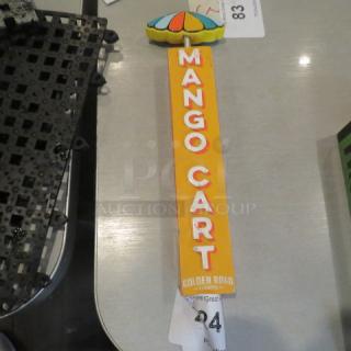 One Beer Tap Handle.
