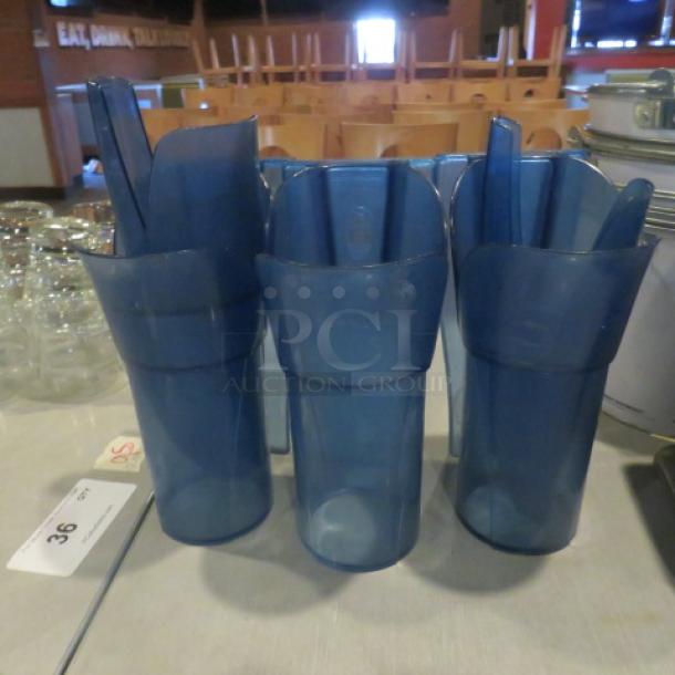 Poly Ice Scoop With Holder. 3XBID - Image 1 of 1