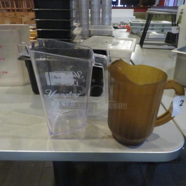 Assorted Poly Pitcher. 2XBID - Image 1 of 1