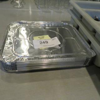 One Lot Of Disposable 1/2 Size Lids.
