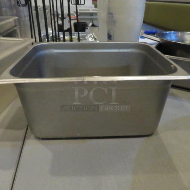 One 1/2 Size 6 Inch Deep Hotel Pan. - Image 1 of 1