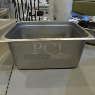 One 1/2 Size 6 Inch Deep Hotel Pan.