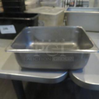One 1/2 Size 4 Inch Deep Hotel Pan.