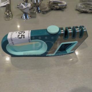 One Knife Sharpener.