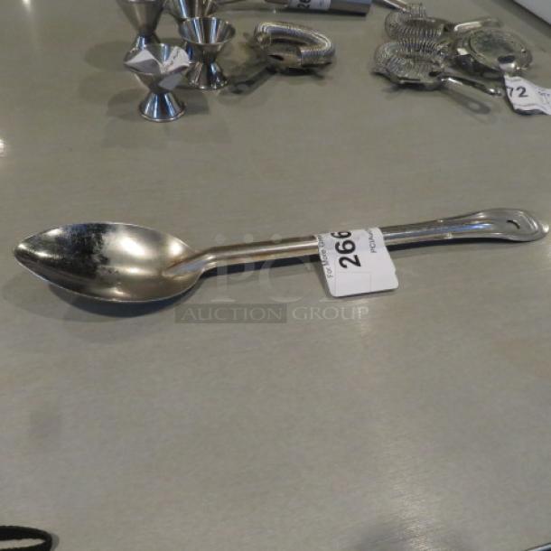 One Stainless Steel Spoon. - Image 1 of 1