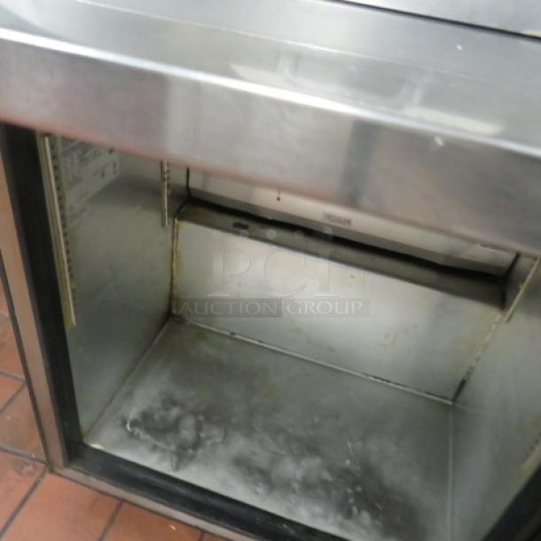 One True Refrigerated Prep Table On Casters. Model# TSSU-27-12M-B. 115 Volt. 27.5X34X44 - Image 2 of 2