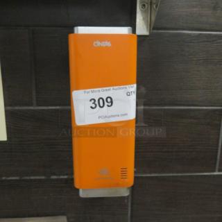One Cintas Wall Mount Automatic Hand Free Soap Dispenser.