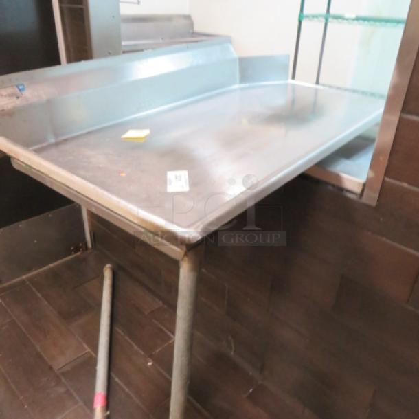 One EAGLE Clean Side Dishwasher Table. 51X31X43.5 - Image 1 of 1