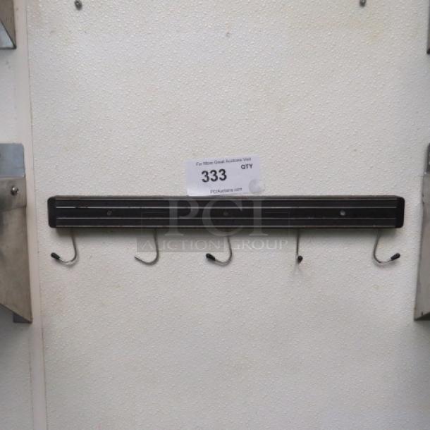 One Wall Mount Magnetic Knife Holder. - Image 1 of 1