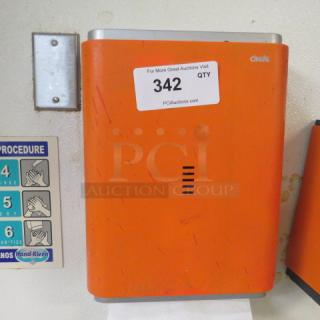 One Cintas Wall Mount Napkin Dispenser.