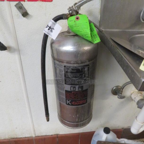 One K Guard Fire Extinguisher. - Image 1 of 1