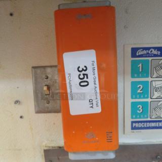 One Cintas Wall Mount Automatic Hands  Free Soap Dispenser.