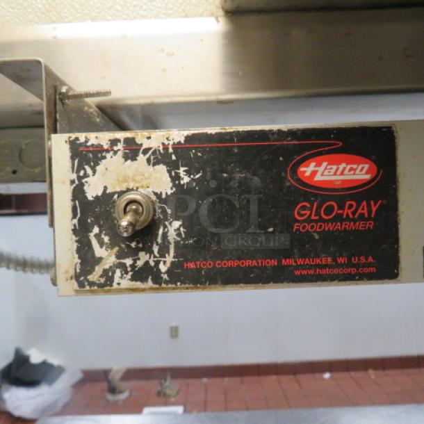 One Hatco Glo Ray Food Warmer.  60X12X4.5 - Image 2 of 2