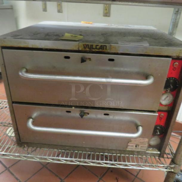 One Vulcan 2 Drawer Warmer. 120 Volt. Model# VW2S. 27X24X20. $2378.00 - Image 1 of 1