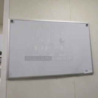 One 35X23 Dry Erase Board.
