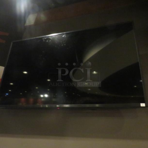 One 50 Inch Wall Mount LG TV. - Image 1 of 1