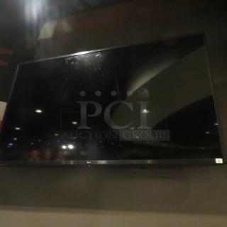 One 50 Inch Wall Mount LG TV.