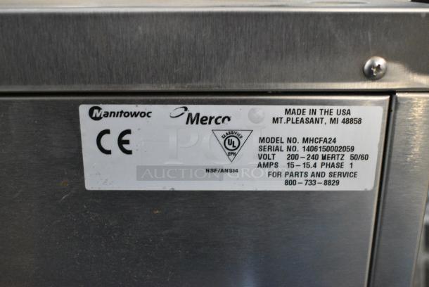 BRAND NEW SCRATCH AND DENT! Merco MHCFA24 Stainless Steel Commercial Countertop Dedicated Holding Bin. 200-240 Volts, 1 Phase. - Image 6 of 6