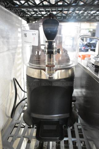 BRAND NEW SCRATCH AND DENT! Winco 21011 Benchmark 5 Qt. Hot Beverage/Topping Dispenser. 120 Volts, 1 Phase. Tested and Working!