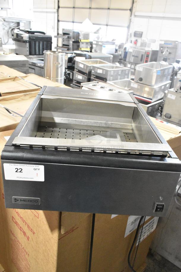 BRAND NEW SCRATCH AND DENT! Merco MCG1827NNN Stainless Steel Commercial Countertop CrispyMax Crisp & Ready Serving Station Double Lane Unit 120 Volts, 1 Phase. - Image 1 of 7