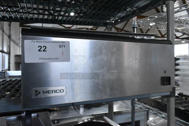 BRAND NEW SCRATCH AND DENT! Merco MCG1827NNN Stainless Steel Commercial Countertop CrispyMax Crisp & Ready Serving Station Double Lane Unit 120 Volts, 1 Phase. - Image 2 of 7