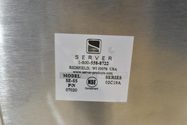 BRAND NEW SCRATCH AND DENT! Server SE-SS Sainless Steel Commercial Countertop Server Express Vessel. - Image 5 of 5