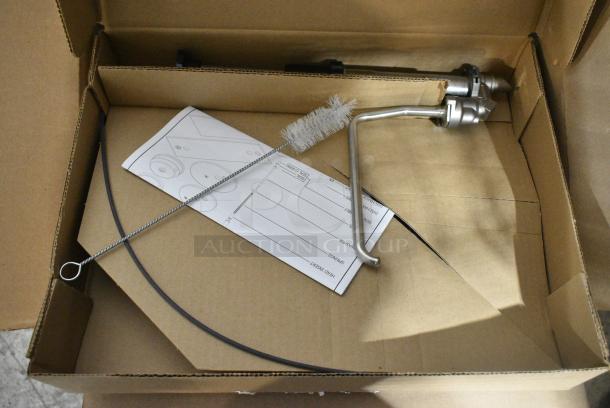 BRAND NEW SCRATCH AND DENT! Server 85899 Sainless Steel Commercial Countertop Twin EZ-Topper Topping Warmer. - Image 4 of 6