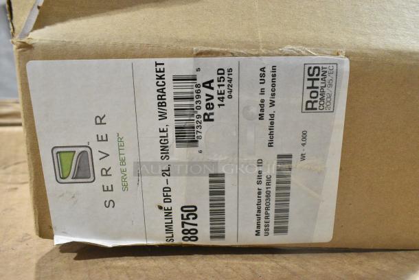 BRAND NEW SCRATCH AND DENT! Server 88750 Wall-Mount Topping Dispenser - Image 4 of 4