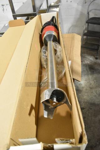 BRAND NEW SCRATCH AND DENT! Sammic TR-550 Immersion Blender. 120 Volts, 1 Phase. Tested and Working!
