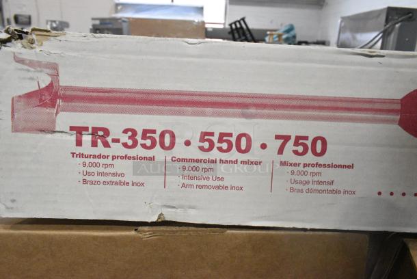 BRAND NEW SCRATCH AND DENT! Sammic TR-550 Immersion Blender. 120 Volts, 1 Phase. Tested and Working! - Image 5 of 6