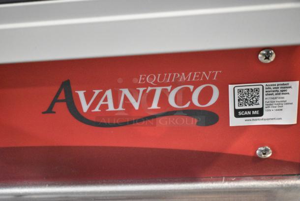 BRAND NEW SCRATCH AND DENT! 2024 Avantco 177HEAT1836I Metal Commercial Enclosed Heated Holding Cabinet on Commercial Casters. 120 Volts, 1 Phase. Tested and Working! - Image 2 of 7
