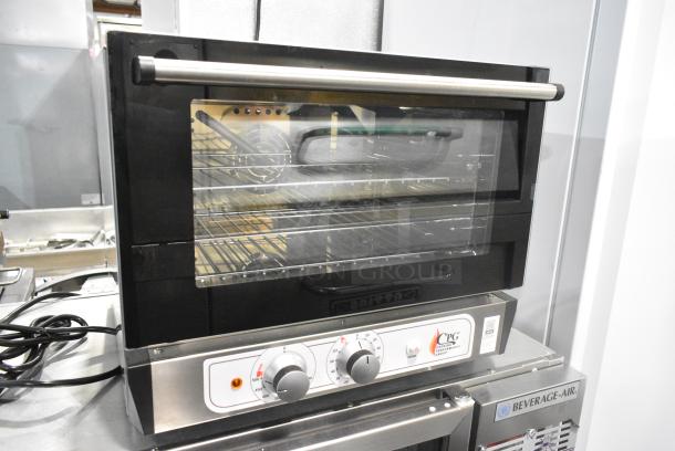 BRAND NEW SCRATCH AND DENT! Cooking Performance Group CPG COH-T3-A Electric Thermostatic Countertop 3 Tray Half Size Convection Oven with Moisture Injection. 110 Volts, 1 Phase. Tested and Powers On But Does Not Get Warm - Image 1 of 6