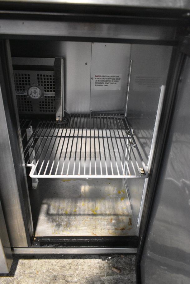 2019 True TUC-36-LP-HC Stainless Steel Commercial 2 Door Undercounter Cooler on Commercial Casters. 115 Volts, 1 Phase. Tested and Working! - Image 5 of 7
