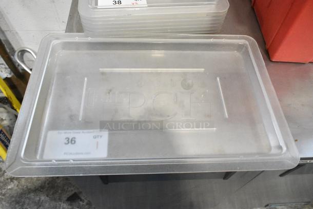 ALL ONE MONEY! Lot of 9 Carlisle Clear Poly Lids! - Image 3 of 4