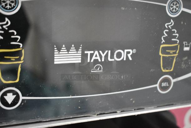 Taylor C723-33 Stainless Steel Commercial Floor Style Water Cooled 2 Flavor w/ Twist Soft Serve Ice Cream Machine on Commercial Casters. 208-230 Volts, 3 Phase. - Image 2 of 9