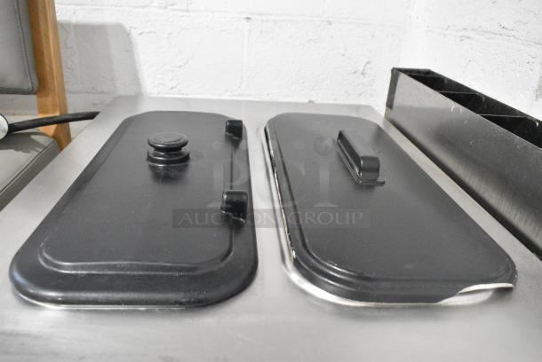 Taylor C723-33 Stainless Steel Commercial Floor Style Water Cooled 2 Flavor w/ Twist Soft Serve Ice Cream Machine on Commercial Casters. 208-230 Volts, 3 Phase. - Image 6 of 9