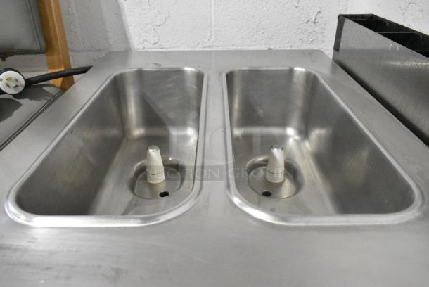 Taylor C723-33 Stainless Steel Commercial Floor Style Water Cooled 2 Flavor w/ Twist Soft Serve Ice Cream Machine on Commercial Casters. 208-230 Volts, 3 Phase. - Image 7 of 9