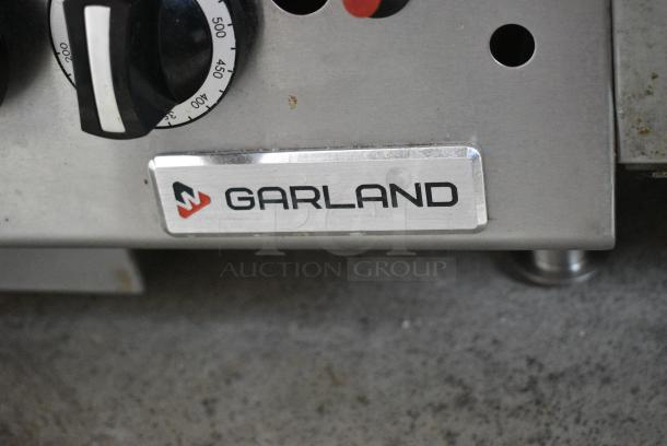 Garland Stainless Steel Commercial Countertop Natural Gas Powered Flat Top Griddle. - Image 2 of 5