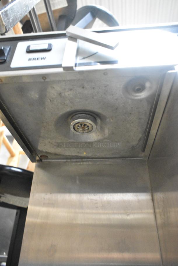 2019 Fetco CBS-52H20 Stainless Steel Commercial Countertop Double Coffee Machine w/ Hot Water Dispenser. 120/208-240 Volts, 1 Phase. - Image 6 of 8