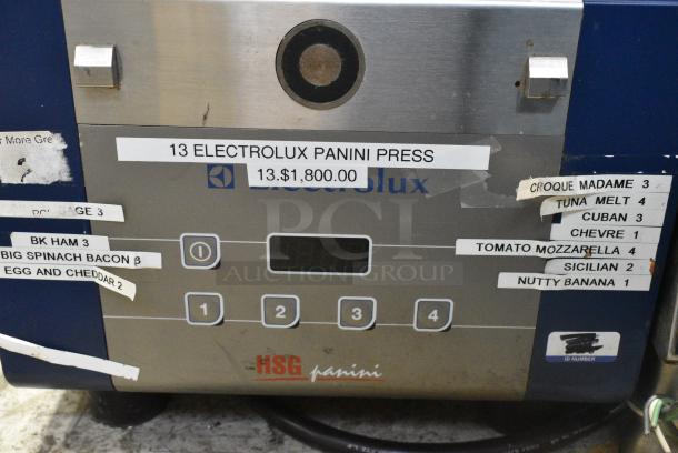 Electrolux HSPPUSAT Stainless Steel Commercial Countertop Electric Powered Panini Press. 208 Votls, 1 Phase. - Image 3 of 6