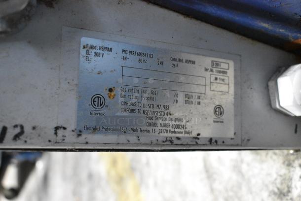 Electrolux HSSPAN Stainless Steel Commercial Countertop Electric Powered Panini Press. 208 Volts, 1 Phase. - Image 5 of 5