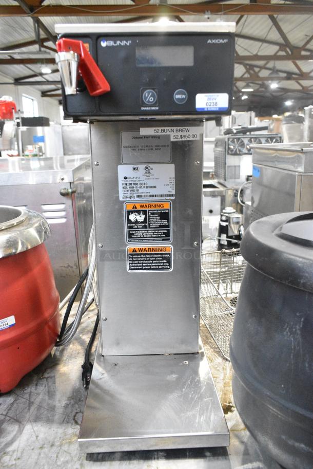 2022 Bunn AXIOM-DV-APS Stainless Steel Commercial Countertop Coffee Machine. 120 Volts, 1 Phase. - Image 1 of 6