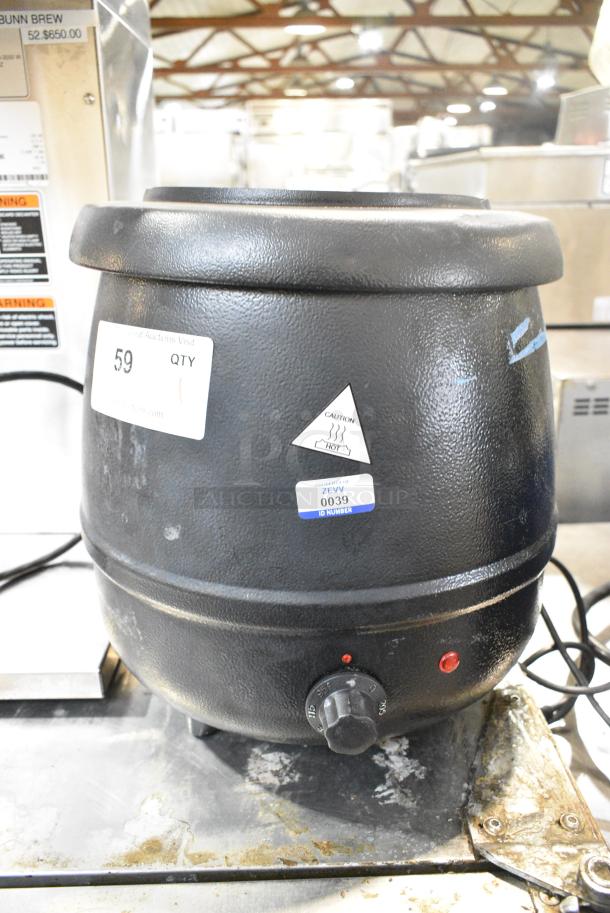 Glenray Metal Commercial Countertop Soup Kettle Food Warmer. 120 Volts, 1 Phase. Tested and Working! - Image 1 of 5