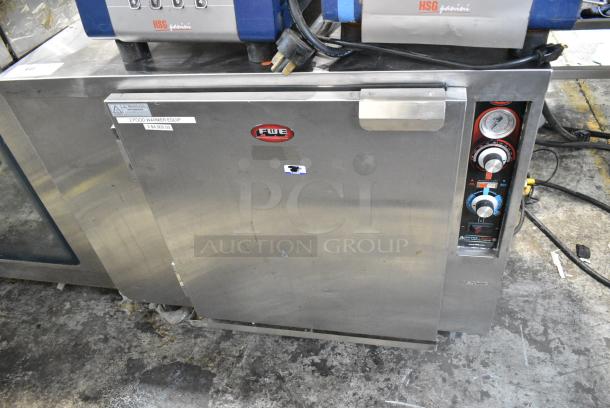 2019 FWE PH-BCC-FS Stainless Steel Commercial Heated Holding Cabinet on Commercial Casters. 120 Volts, 1 Phase. Tested and Working! - Image 1 of 8