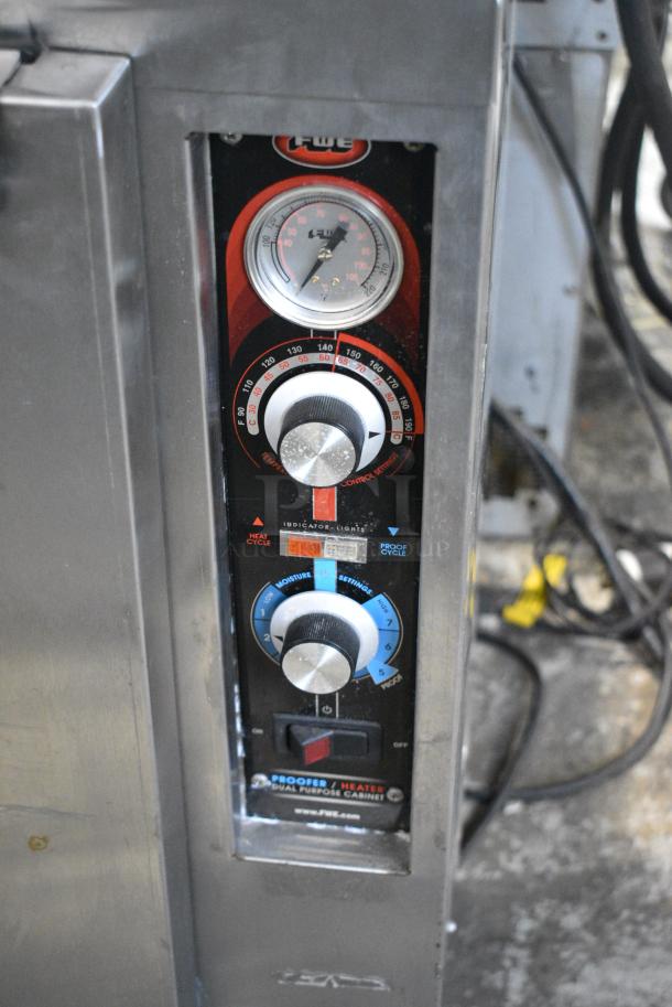 2019 FWE PH-BCC-FS Stainless Steel Commercial Heated Holding Cabinet on Commercial Casters. 120 Volts, 1 Phase. Tested and Working! - Image 3 of 8