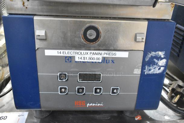 Electrolux HSPPUS Stainless Steel Commercial Countertop Electric Powered Panini Press. 208 Volts, 1 Phase. - Image 2 of 5